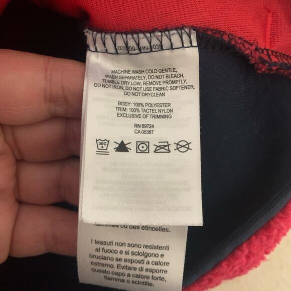 Columbia full zip womens jacket sweater womens medium pink red - Picture 8 of 11